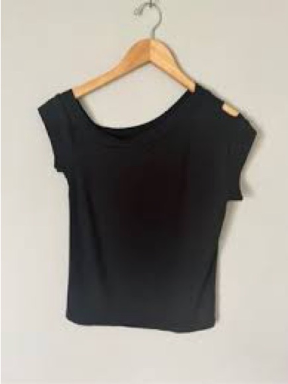 LNA Black Scoop Neck Tank Top